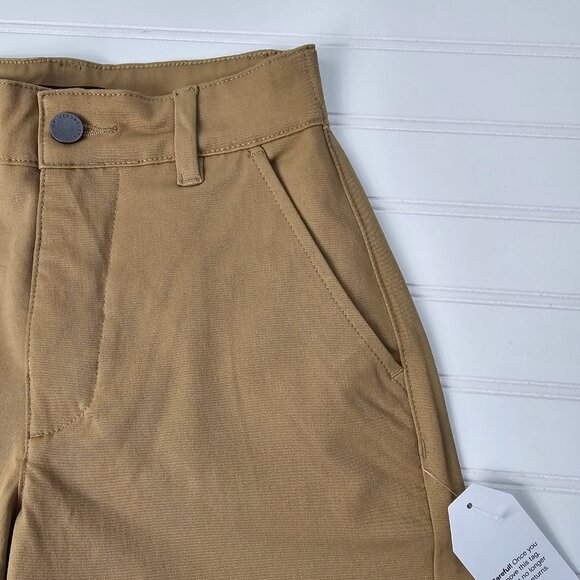 Universal Standard Women's Tan High Waisted Cuffed 4 Pocket Shorts Size XS NWT - Picture 4 of 15